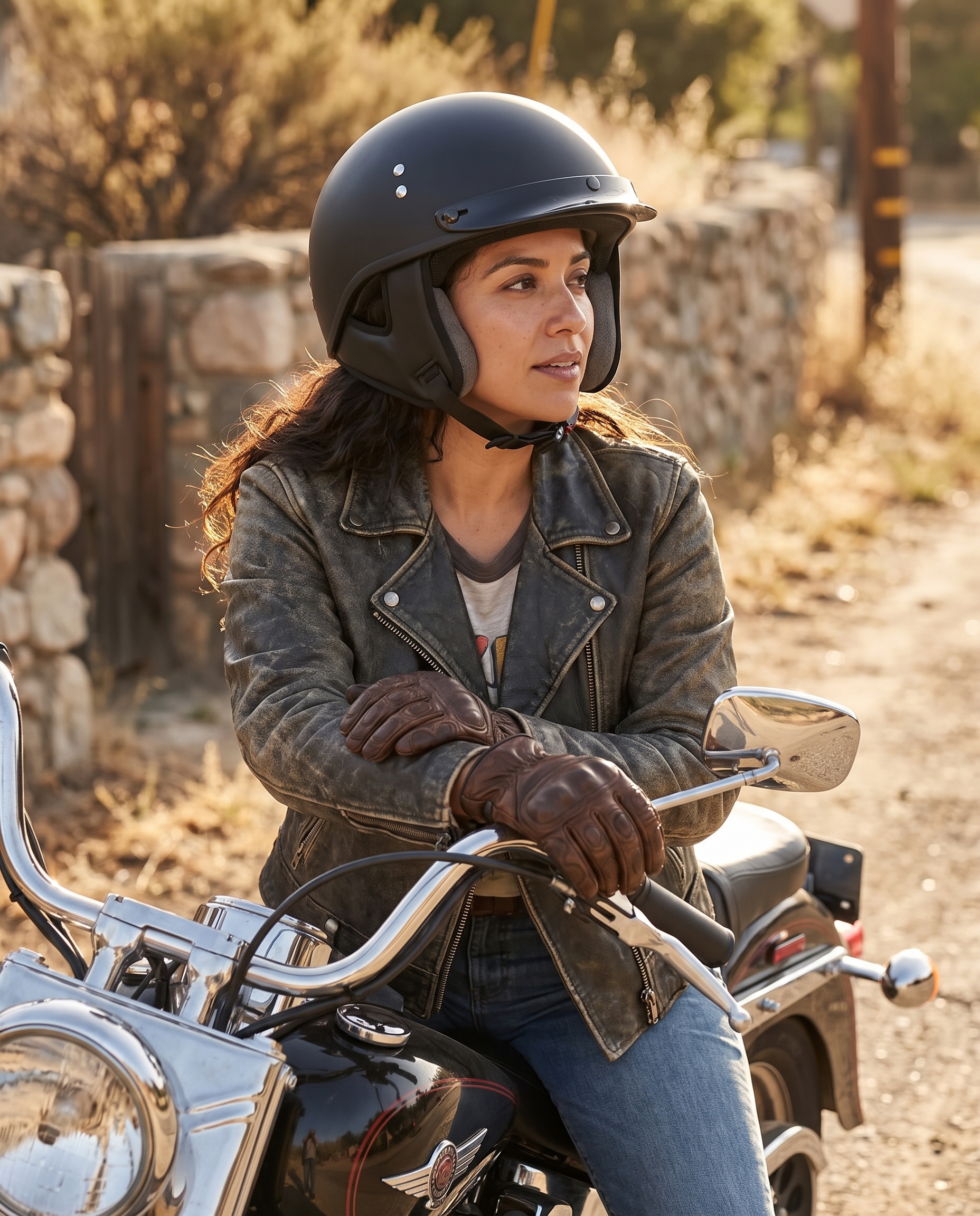 dot retro motorcycle helmets Low Profile Vintage Helmet Moisture Wicking Fabric Keeps Your Head Cooler And More Comfortable DOT Vintage Half Helmet |