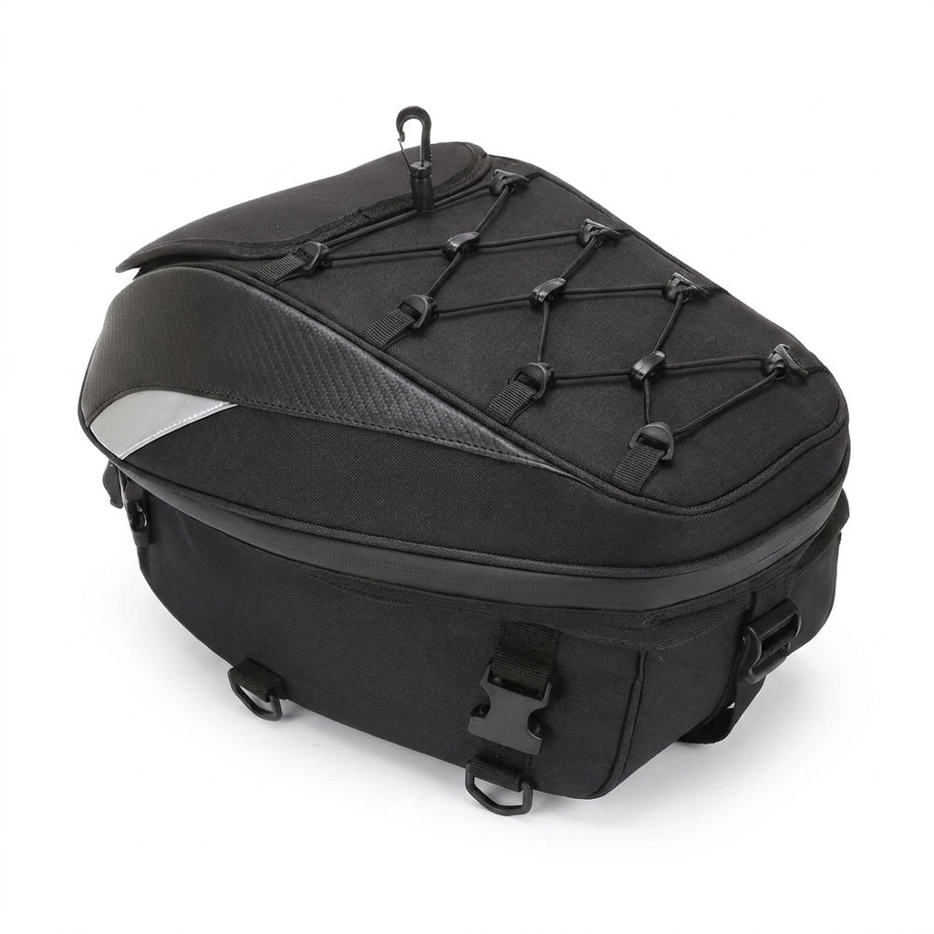 leather motorcycle bag