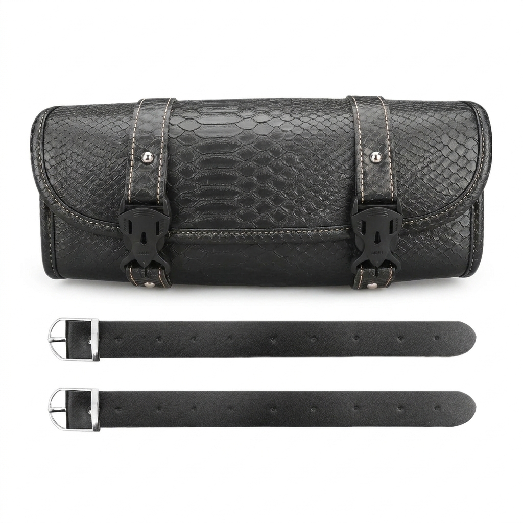 leather motorcycle bag