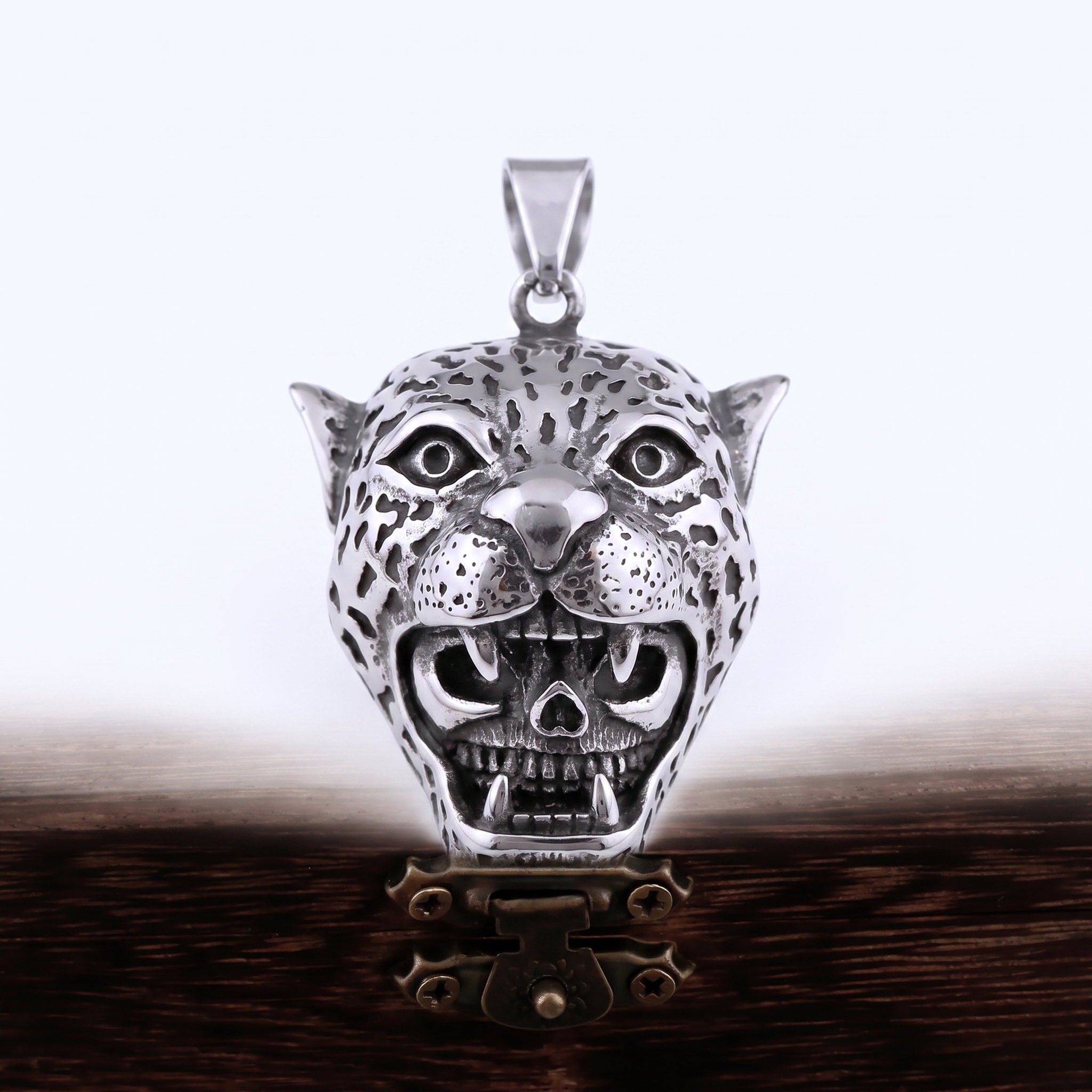 stainless steel biker ring