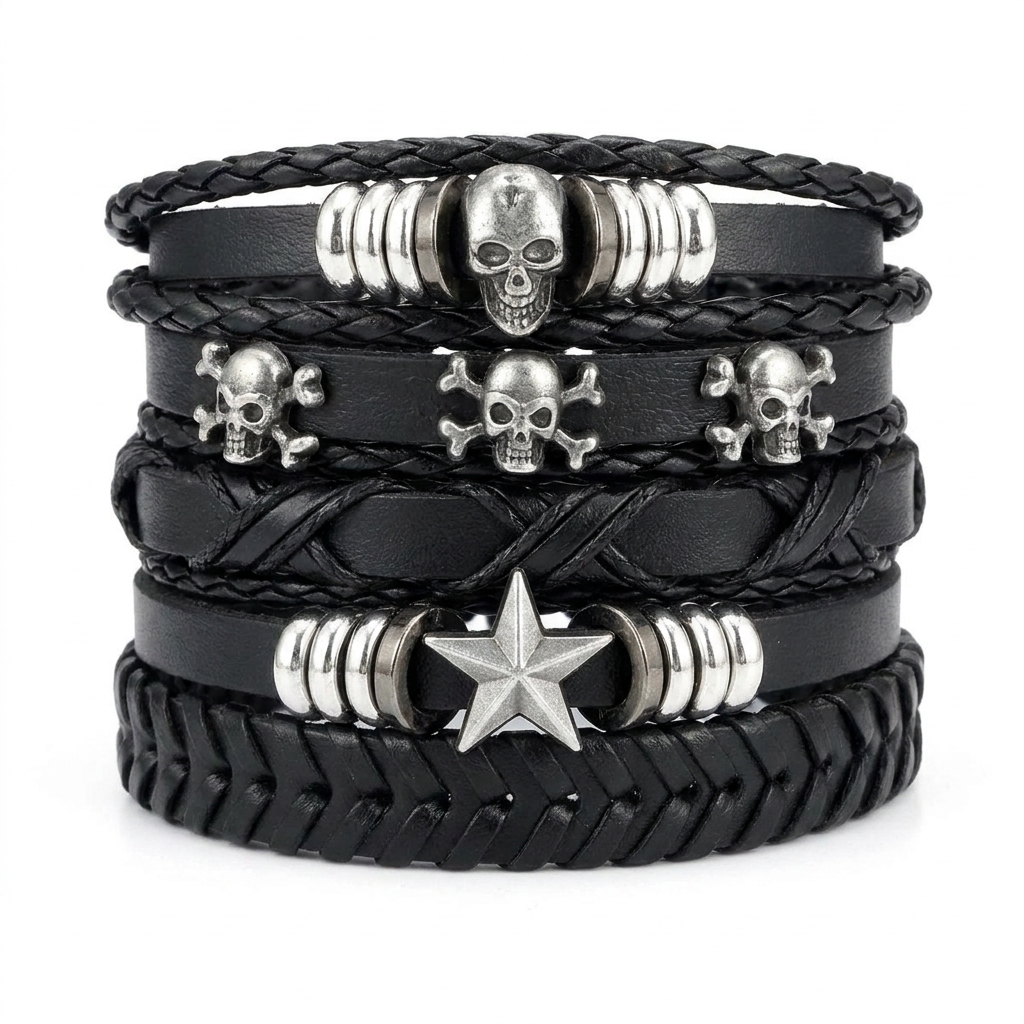 stainless steel biker ring