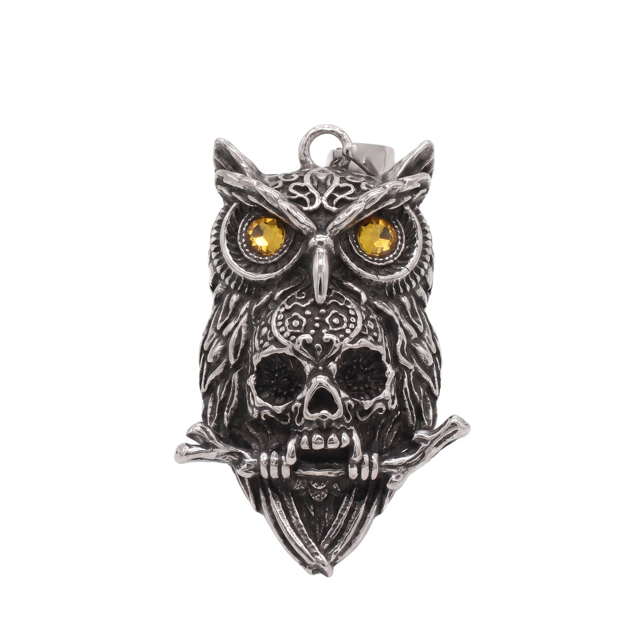 stainless steel biker ring
