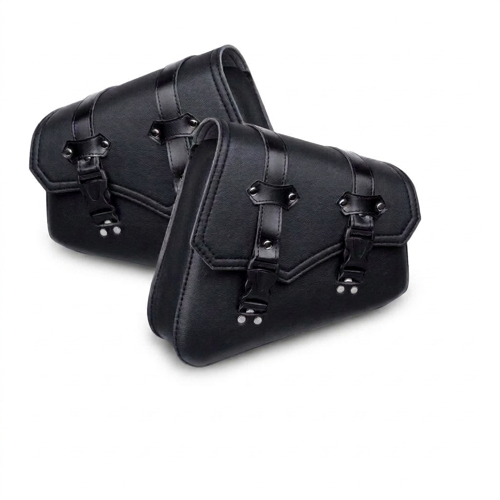 leather motorcycle bag