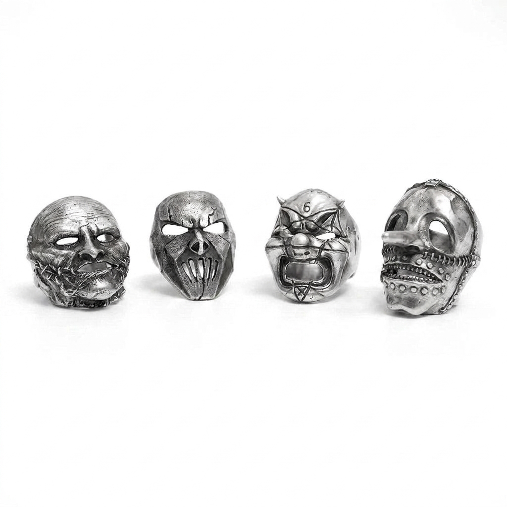 stainless steel biker ring