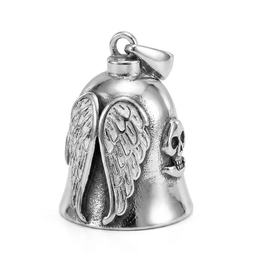 stainless steel biker ring detail