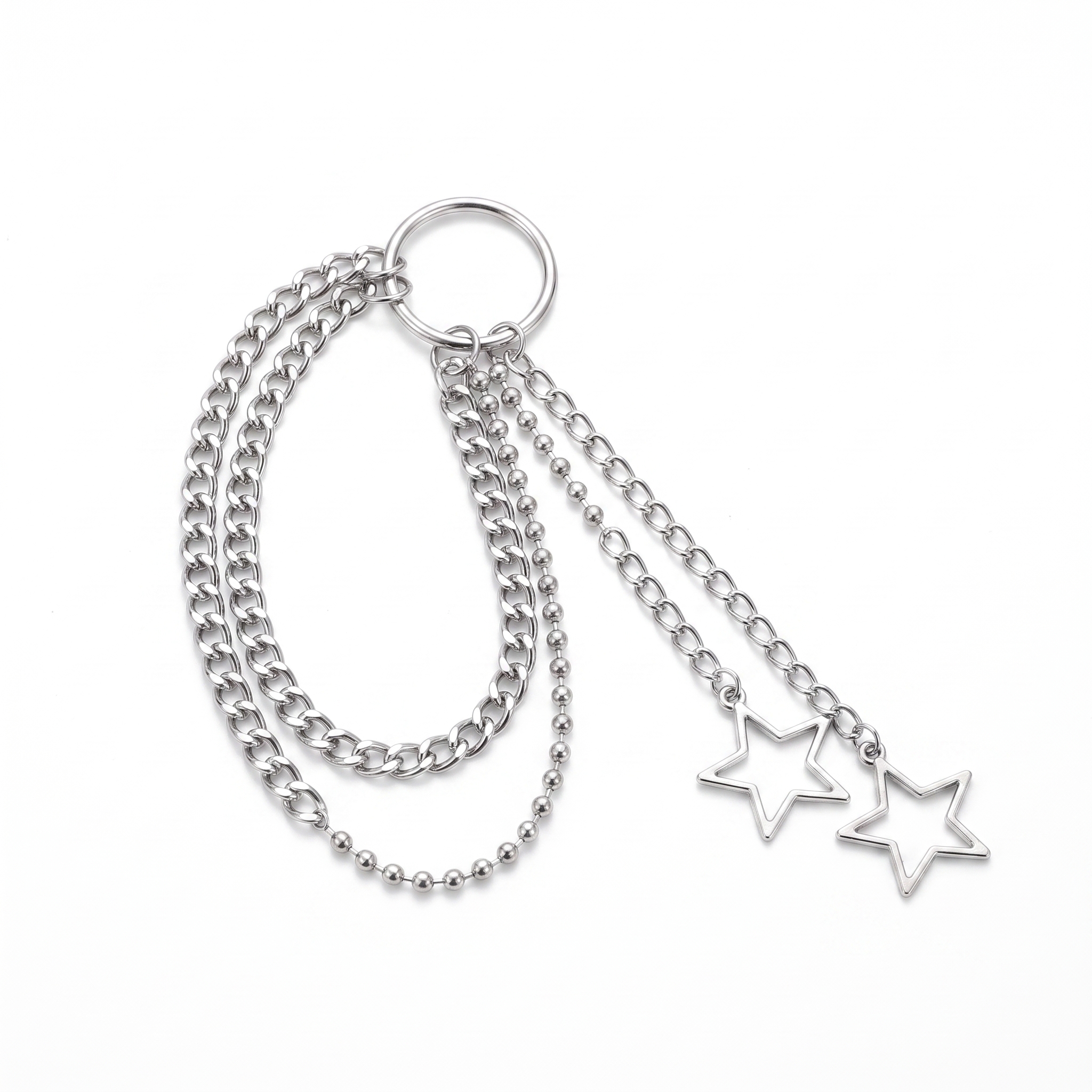 stainless steel biker ring