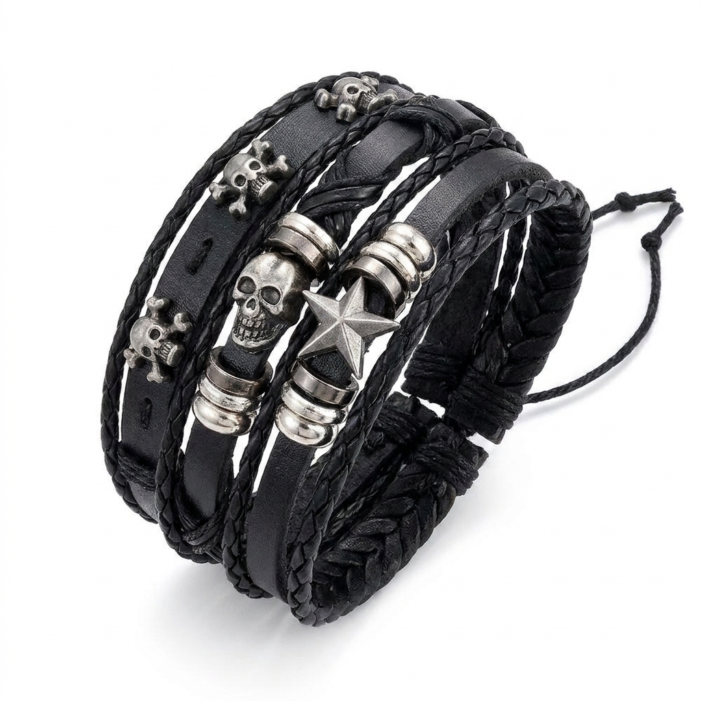 stainless steel biker ring