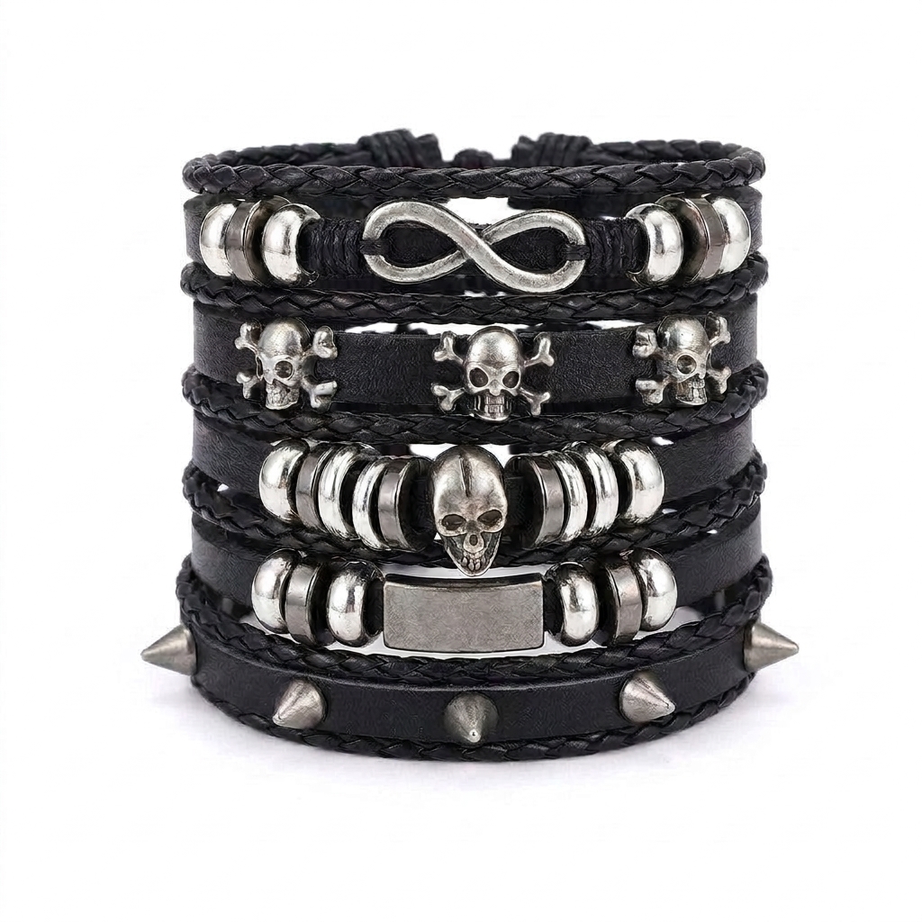 stainless steel biker ring