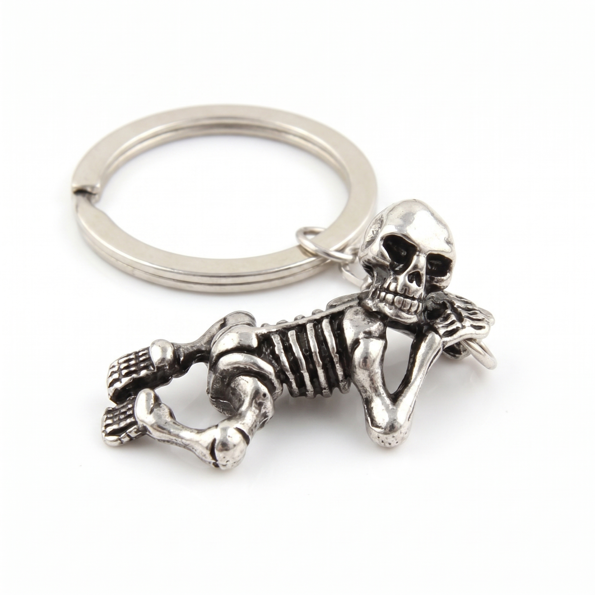stainless steel biker ring detail