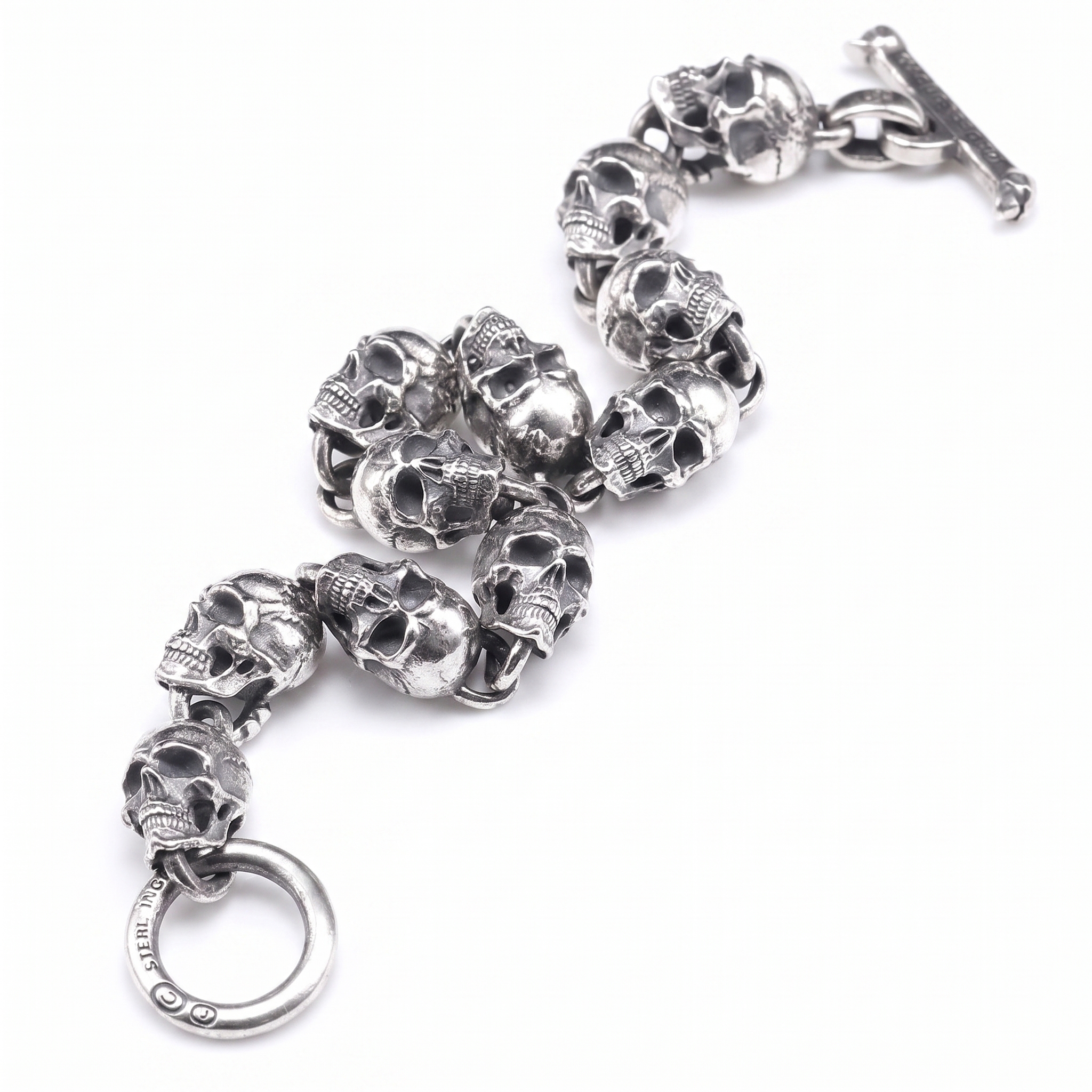 stainless steel biker ring