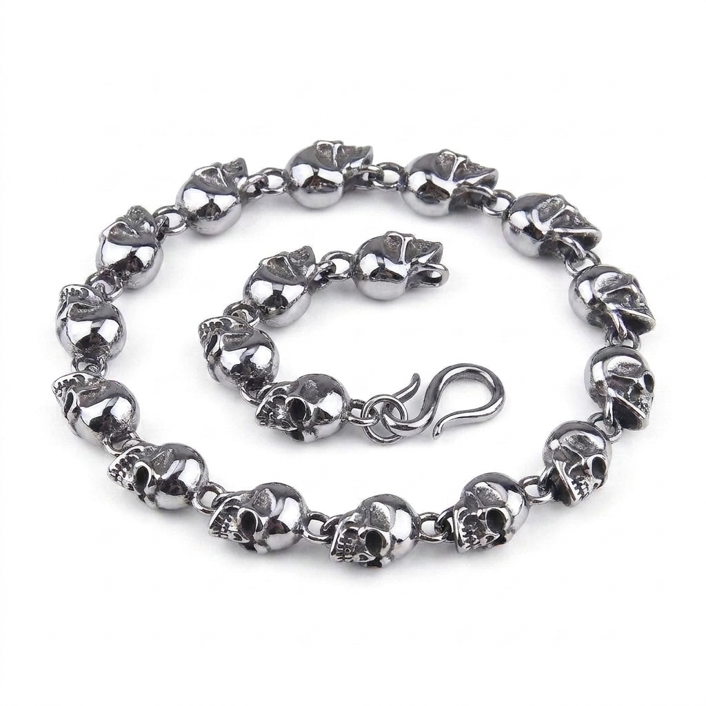 stainless steel biker ring