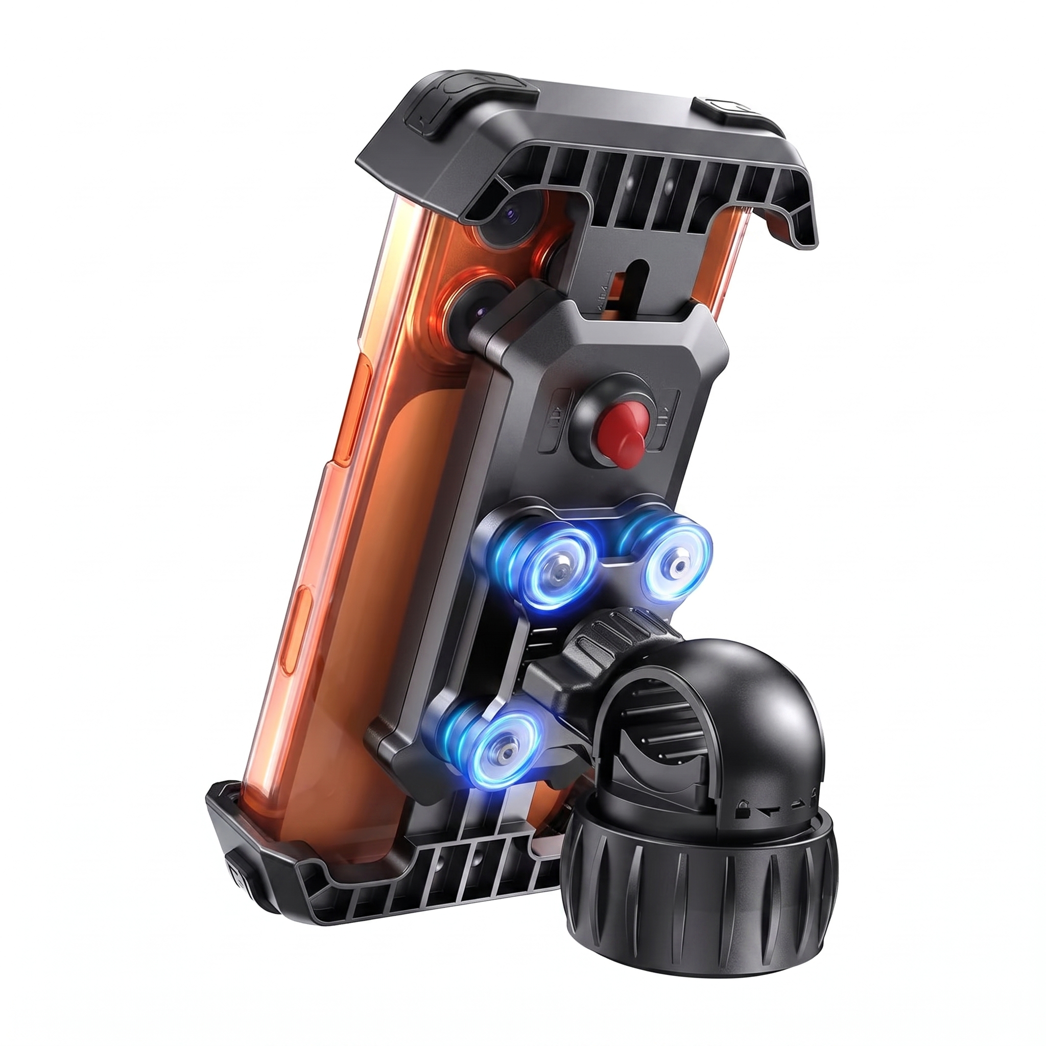 motorcycle phone holder detail