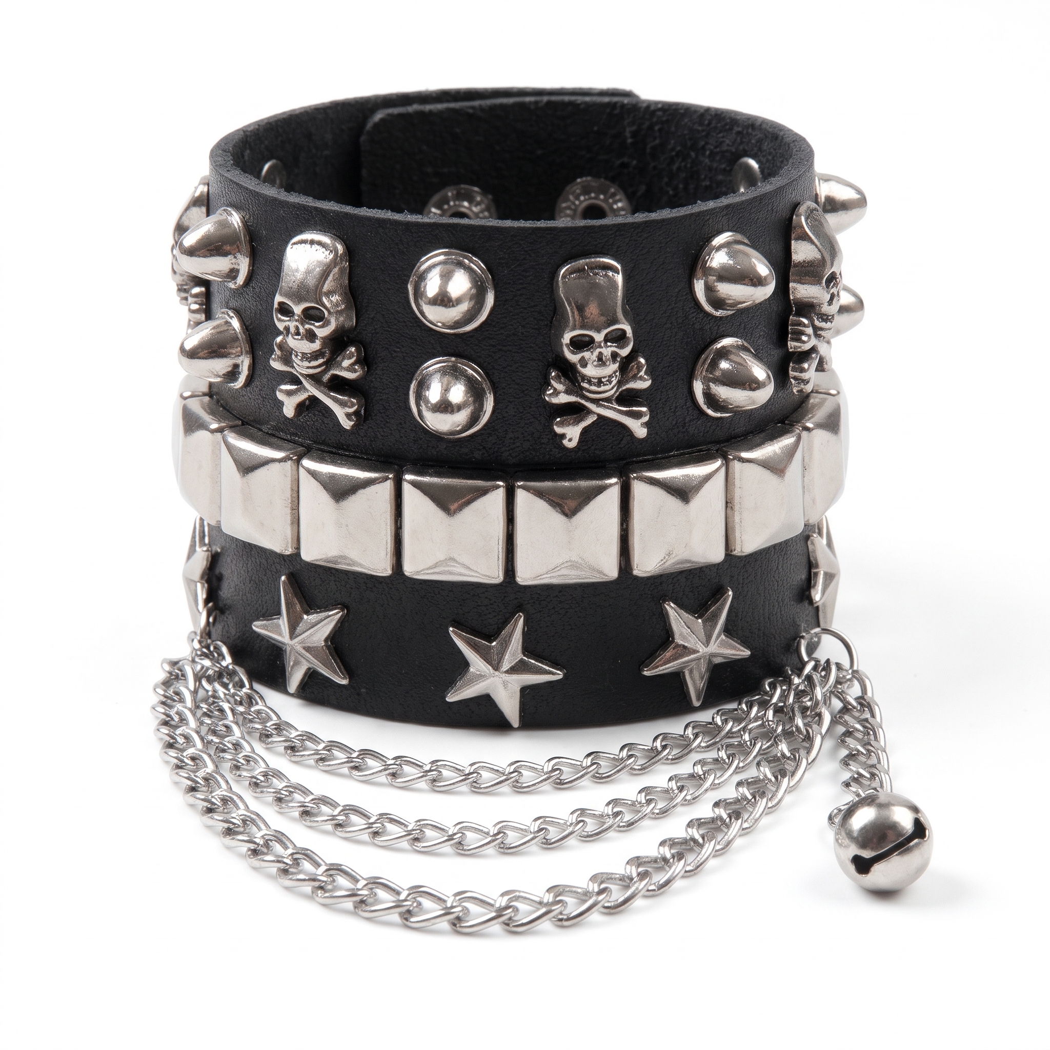 stainless steel biker ring