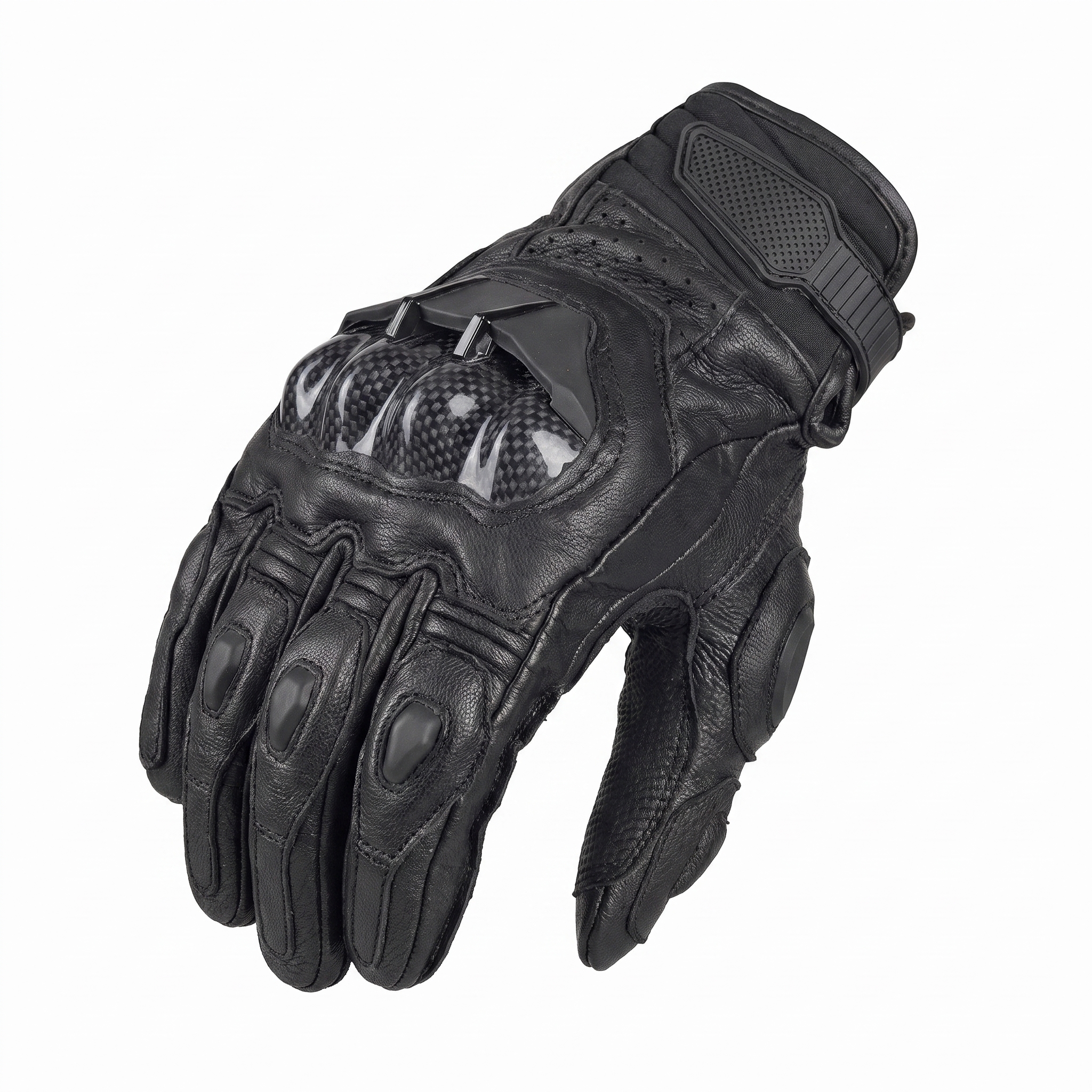 motorcycle gloves detail