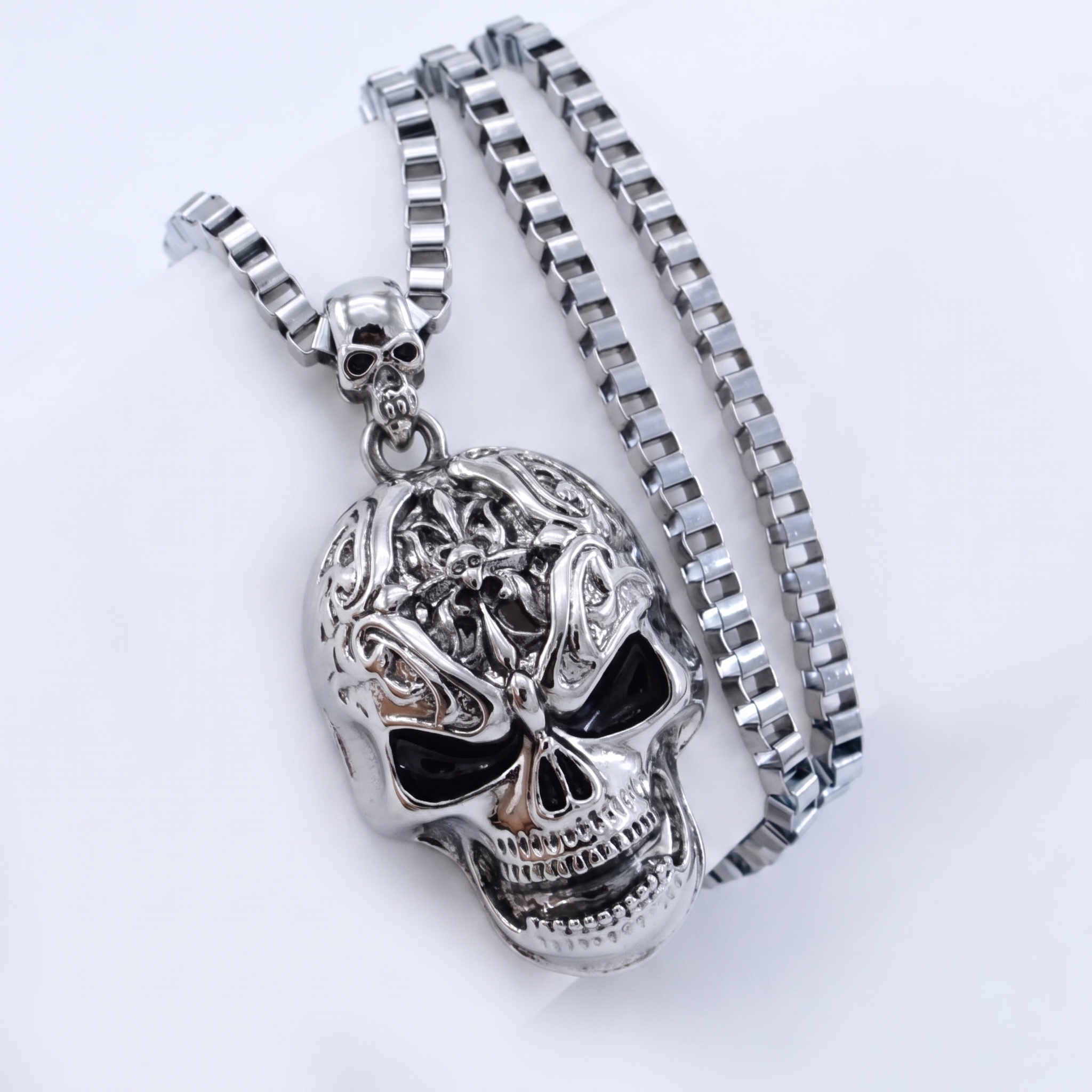 stainless steel biker ring